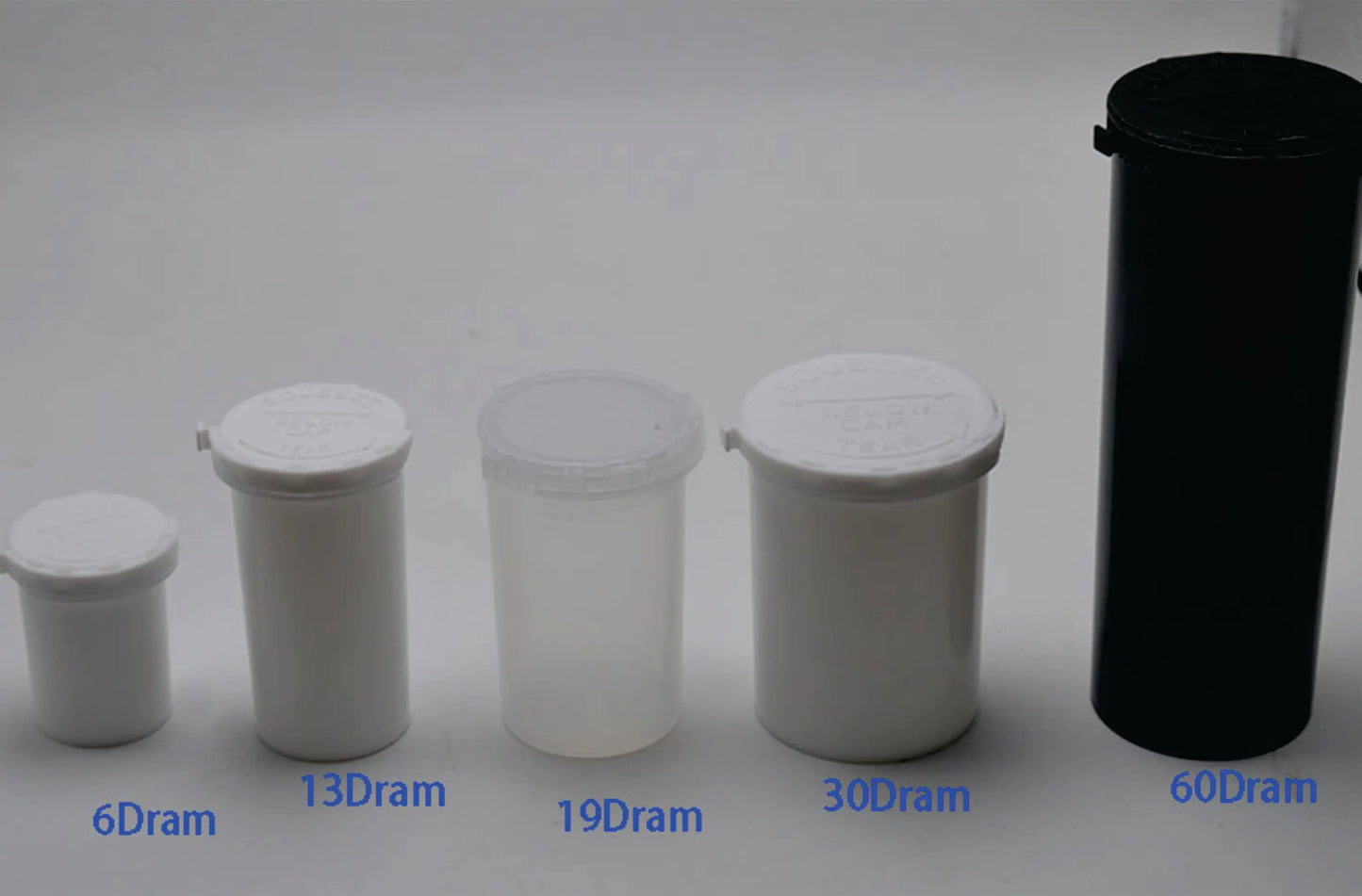 Child Resistant - Tamper Evident  POP Top Cannabis Flower Containers - MSN Packaging LLC