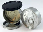 Self Seal Can Easy Peel Off Lids 3.5g Tin Weed Cans 600 MQO - MSN Packaging LLC