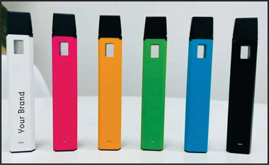 vape pod disposable for cannabis oils and concentrates
